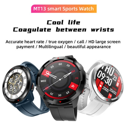 MT13 1.32 inch TFT Screen Smart Watch, Support Bluetooth Call & Alipay(Silver) by buy2fix