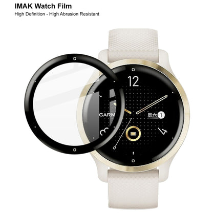 For Garmin Venu 2s IMAK HD High Transparent Wear-resistant Watch Screen Protective Film - Screen Protector by imak | Online Shopping UK | buy2fix