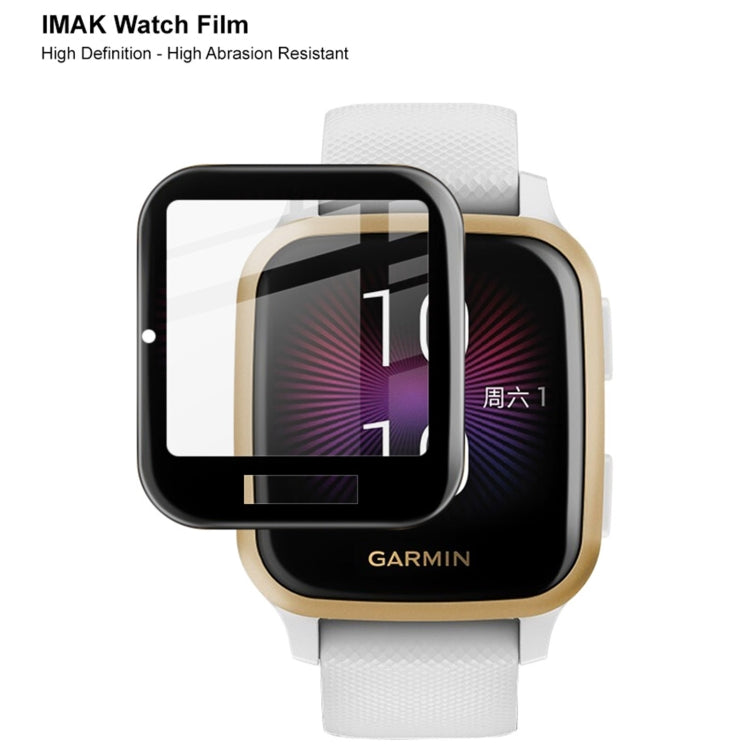 For Garmin Venu SQ IMAK HD High Transparent Wear-resistant Watch Screen Protective Film - Screen Protector by imak | Online Shopping UK | buy2fix
