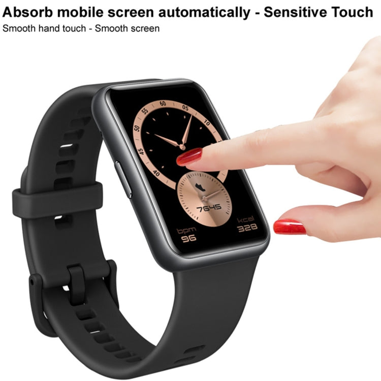 For Garmin Venu SQ IMAK HD High Transparent Wear-resistant Watch Screen Protective Film - Screen Protector by imak | Online Shopping UK | buy2fix