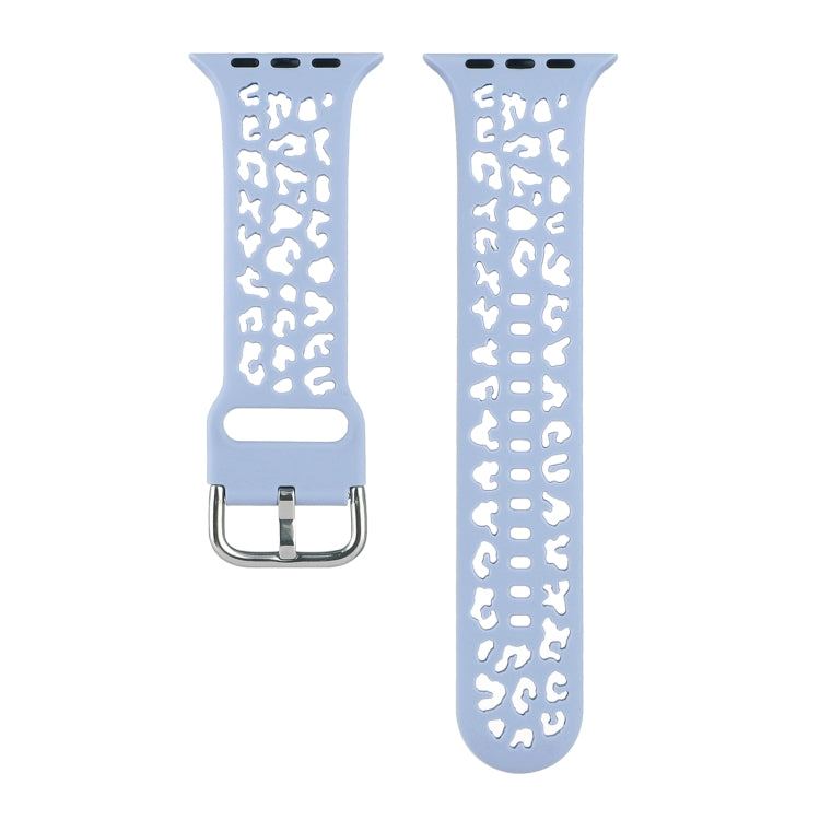 Hollow Out Silicone Watch Band For Apple Watch Ultra 49mm&Watch Ultra 2 49mm / Series 9&8&7 45mm / SE 3&SE 2&6&SE&5&4 44mm / 3&2&1 42mm(2) by buy2fix