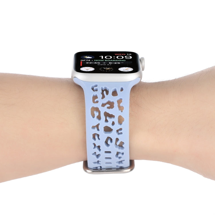 Hollow Out Silicone Watch Band For Apple Watch Ultra 49mm&Watch Ultra 2 49mm / Series 9&8&7 45mm / SE 3&SE 2&6&SE&5&4 44mm / 3&2&1 42mm(2) by buy2fix