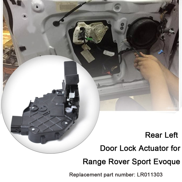 A1608-03 Car Rear Left Door Lock Actuator Motor LR011303 for Land Rover - Locks & Hasps by buy2fix | Online Shopping UK | buy2fix