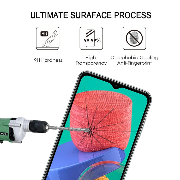 Full Glue Screen Tempered Glass Film For Samsung Galaxy M33 / M23 / F23 / A13 / M13 / F13 / Jump2 / M13 4G / A23 5G - Galaxy Tempered Glass by buy2fix | Online Shopping UK | buy2fix