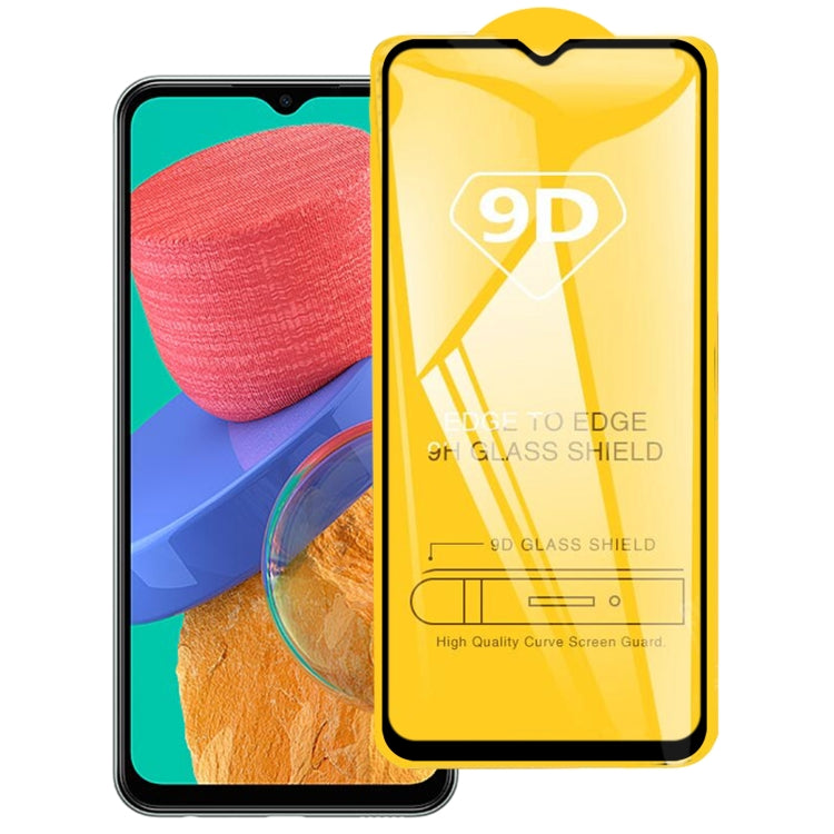 9D Full Glue Screen Tempered Glass Film For Samsung Galaxy M33 / M23 / F23 / A13 / M13 / F13 / Jump2 / A13 SM-A137 / M13 4G / A23 5G by buy2fix