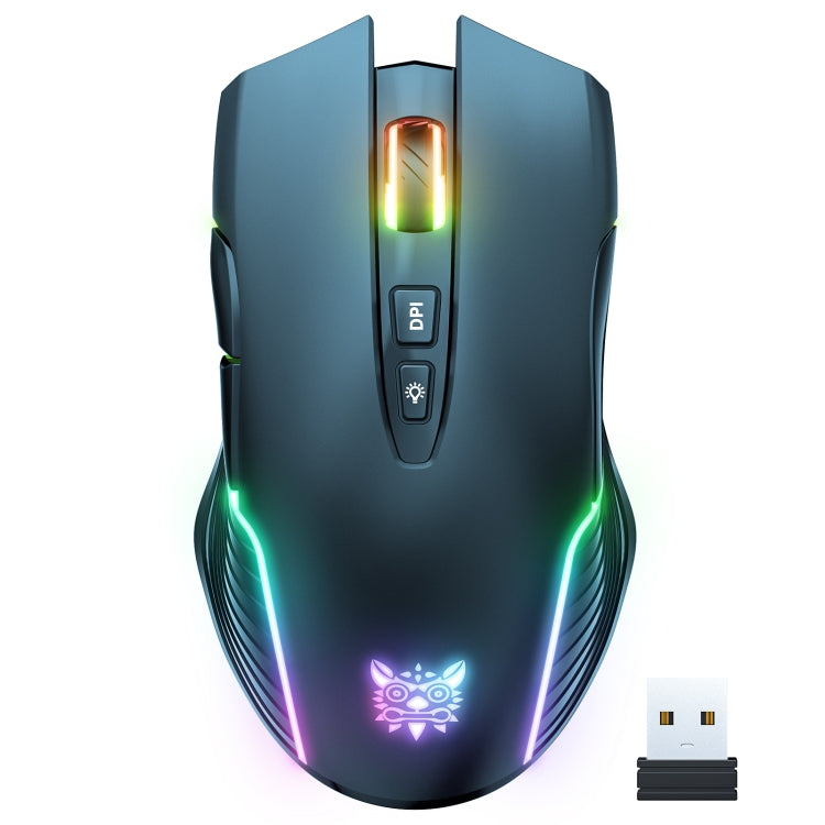 ONIKUMA CW905 2.4G RGB Lighting Wireless Mouse(Black) - Wireless Mice by ONIKUMA | Online Shopping UK | buy2fix