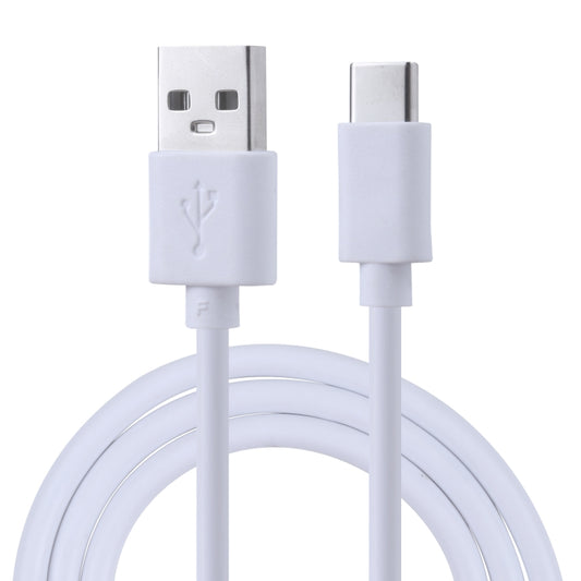 USB to USB-C / Type-C Copper Core Charging Cable, Cable Length:1m(White) by buy2fix