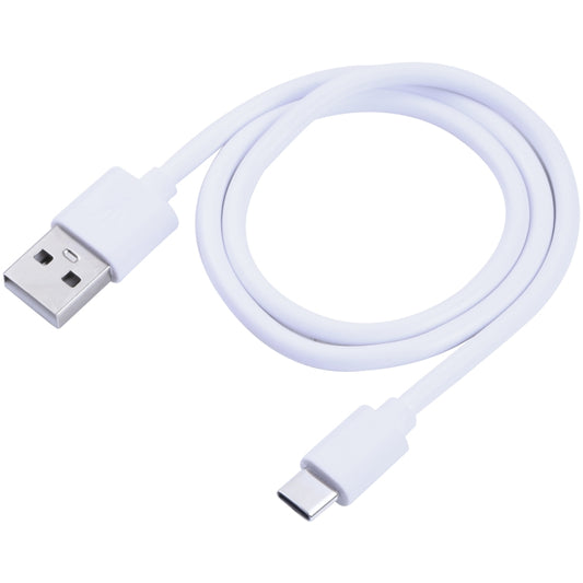 USB to USB-C / Type-C Copper Core Charging Cable, Cable Length:1m(White) by buy2fix