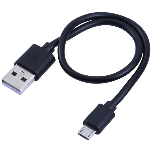 USB to Micro USB Copper Core Charging Cable, Cable Length:30cm(Black) by buy2fix