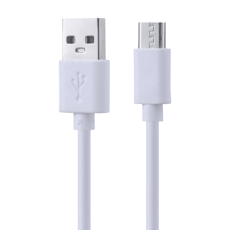 USB to Micro USB Copper Core Charging Cable, Cable Length:30cm(White) by buy2fix