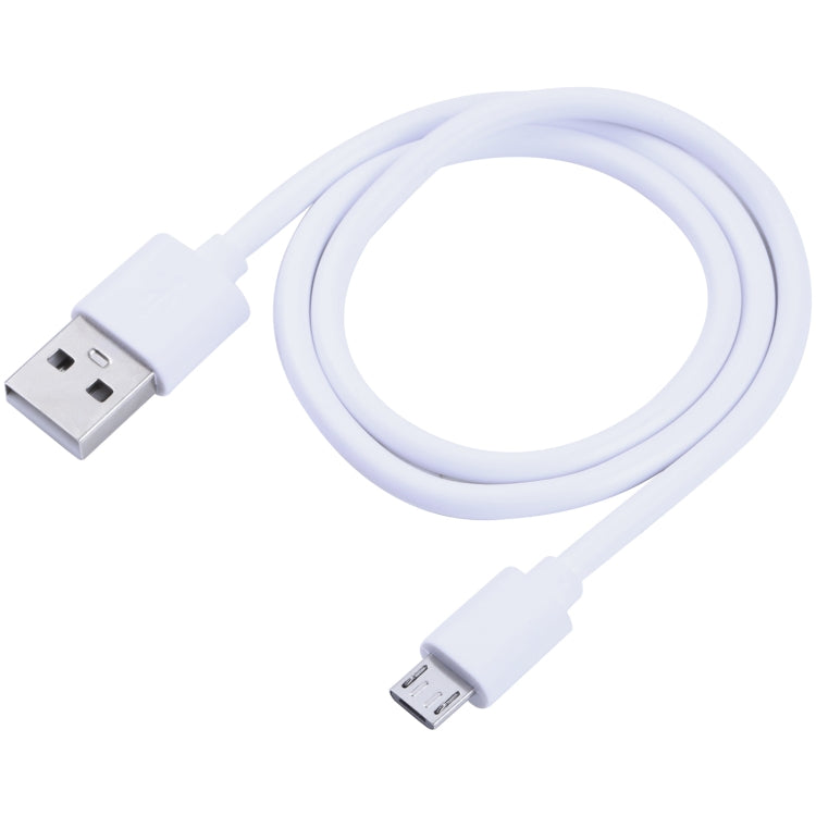 USB to Micro USB Copper Core Charging Cable, Cable Length:50cm(White) by buy2fix