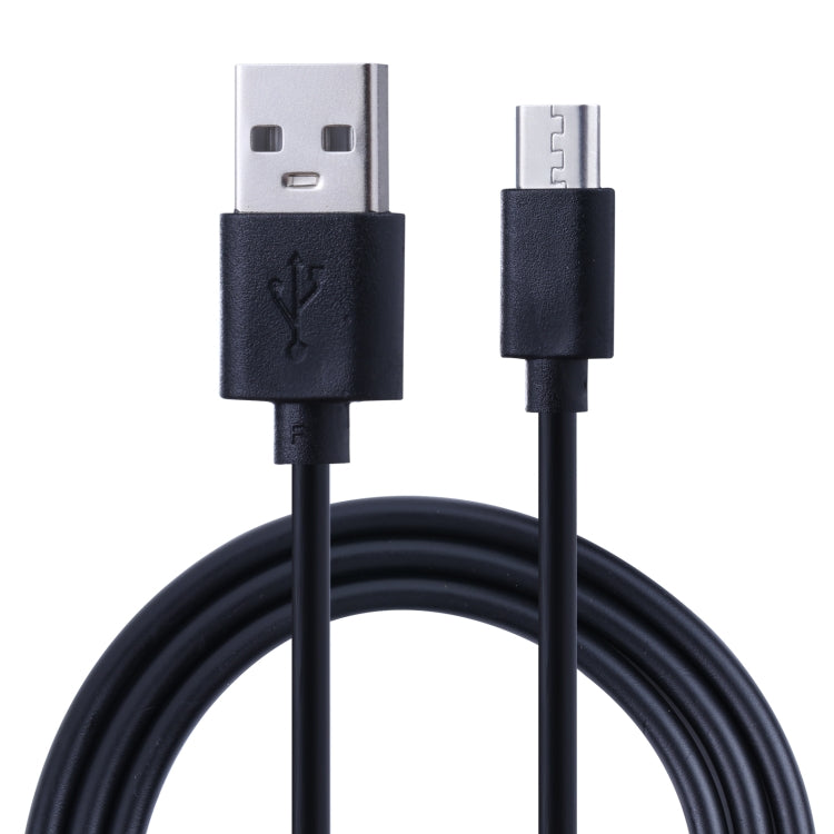 USB to Micro USB Copper Core Charging Cable, Cable Length:1m(Black) by buy2fix