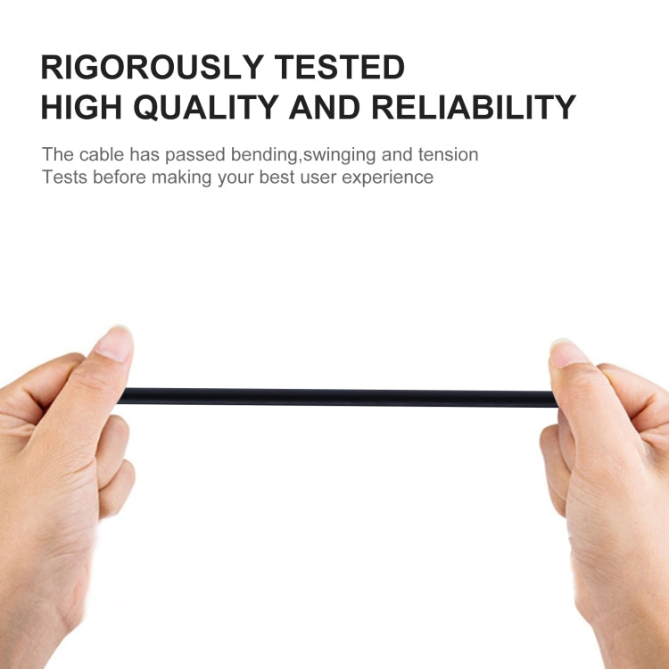 USB to Micro USB Copper Core Charging Cable, Cable Length:1m(Black) by buy2fix