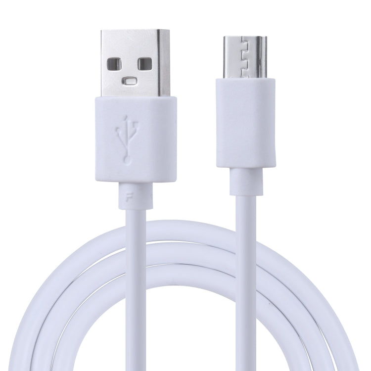 USB to Micro USB Copper Core Charging Cable, Cable Length:1m(White) by buy2fix
