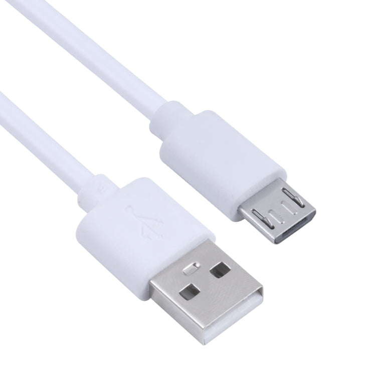 USB to Micro USB Copper Core Charging Cable, Cable Length:1m(White) by buy2fix