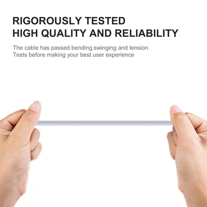 USB to Micro USB Copper Core Charging Cable, Cable Length:1m(White) by buy2fix