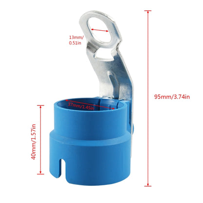 A6950-01 Trailer Plug Holder Connector Retainer(Blue) by buy2fix