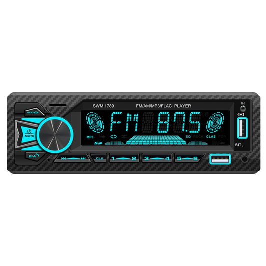 SWM-1789 Car Radio Receiver Bluetooth 5.1 MP3 Player with Remote Control - Car MP3 & MP4 & MP5 by buy2fix | Online Shopping UK | buy2fix