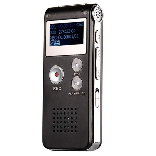 SK-012 4GB USB Dictaphone Digital Audio Voice Recorder with WAV MP3 Player VAR Function(Black) by buy2fix