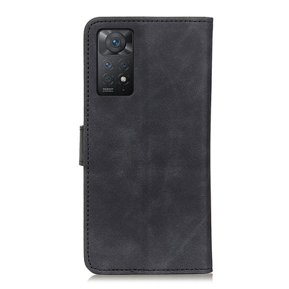 For Xiaomi Redmi Note 11 Pro 5G / 4G / Note 11 Pro+ 5G Foreign Version KHAZNEH Retro Texture Horizontal Flip Leather Phone Case(Black) by buy2fix