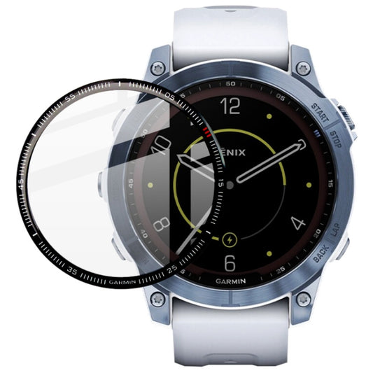 For Garmin Fenix 7 IMAK Plexiglass HD Watch Protective Film - Screen Protector by imak | Online Shopping UK | buy2fix