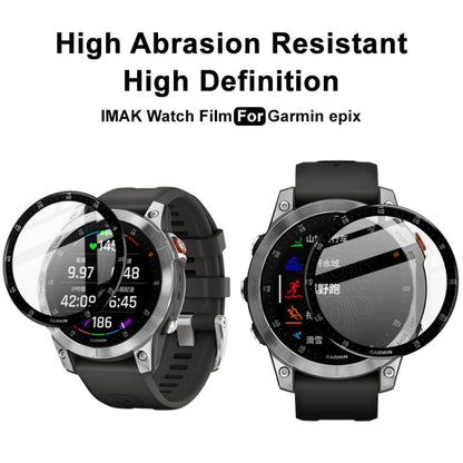 For Garmin Epix IMAK Plexiglass HD Watch Protective Film - Screen Protector by imak | Online Shopping UK | buy2fix