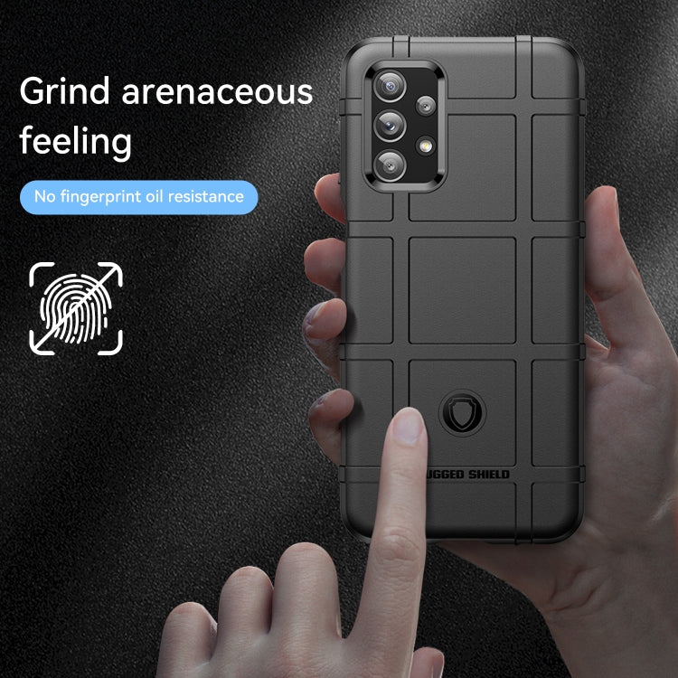 For Samsung Galaxy A23 4G All Inclusive Shockproof TPU Protective Phone Case(Black) by buy2fix