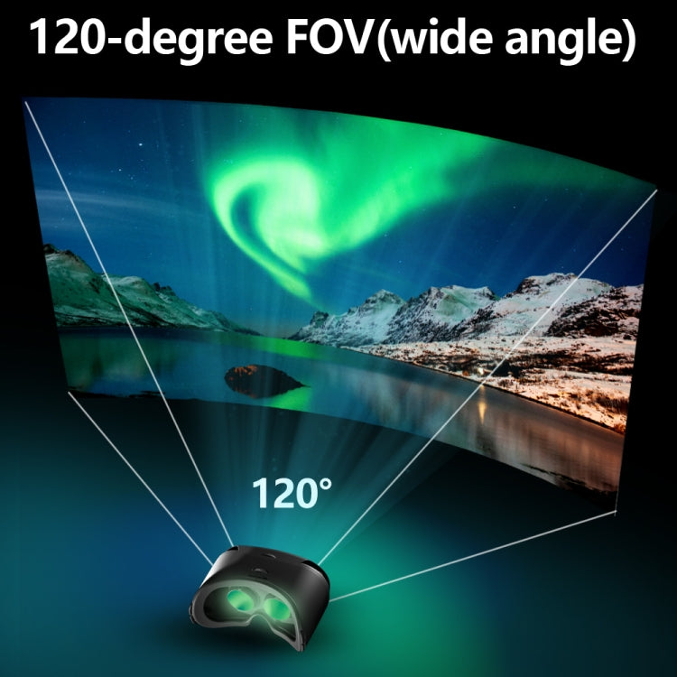 VRG PRO X7 Blu-ray Eye Protection VR Glass For 5-7 inch Mobile Phones - VR Headset by buy2fix | Online Shopping UK | buy2fix