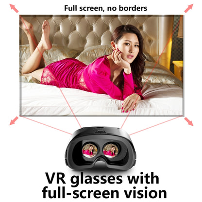 VRG PRO X7 Blu-ray Eye Protection VR Glass For 5-7 inch Mobile Phones - VR Headset by buy2fix | Online Shopping UK | buy2fix