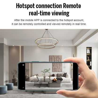 X10 HD Infrared Night Vision Mini WiFi Camera With Base(Black) - Mini Camera by buy2fix | Online Shopping UK | buy2fix