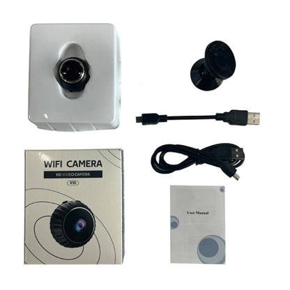 X10 HD Infrared Night Vision Mini WiFi Camera With Base(Black) - Mini Camera by buy2fix | Online Shopping UK | buy2fix