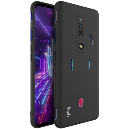 For ZTE nubia Red Magic 7 imak UC-3 Series Shockproof Frosted TPU Phone Case(Black) - ZTE Cases by imak | Online Shopping UK | buy2fix