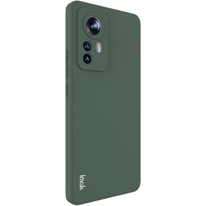 For Xiaomi 12 Pro IMAK UC-4 Series Straight Edge TPU Soft Phone Case(Dark Green) - Xiaomi Cases by imak | Online Shopping UK | buy2fix