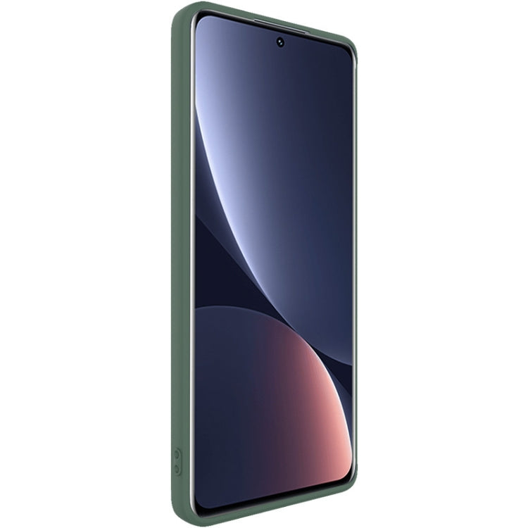 For Xiaomi 12 Pro IMAK UC-4 Series Straight Edge TPU Soft Phone Case(Dark Green) - Xiaomi Cases by imak | Online Shopping UK | buy2fix