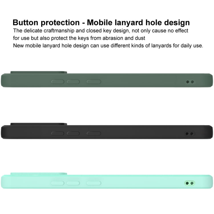 For Xiaomi 12 Pro IMAK UC-4 Series Straight Edge TPU Soft Phone Case(Dark Green) - Xiaomi Cases by imak | Online Shopping UK | buy2fix