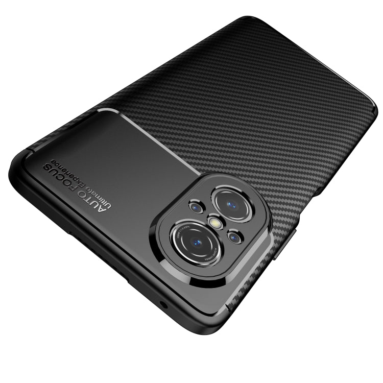 For Huawei nova 9 SE Carbon Fiber Texture Shockproof TPU Phone Case(Blue) - Huawei Cases by buy2fix | Online Shopping UK | buy2fix
