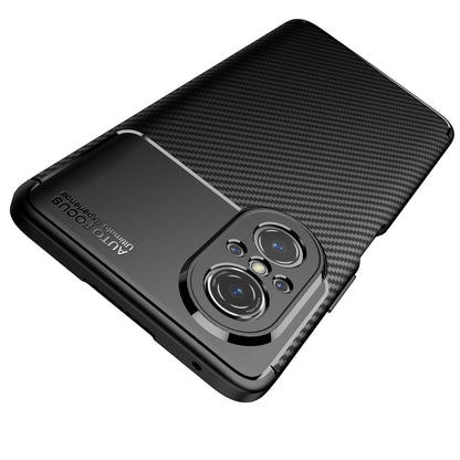 For Huawei nova 9 SE Carbon Fiber Texture Shockproof TPU Phone Case(Blue) - Huawei Cases by buy2fix | Online Shopping UK | buy2fix