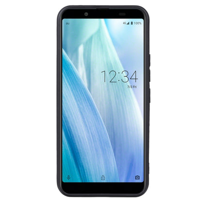 TPU Phone Case For Sharp Aquos Sense 3 Basic(Black) - More Brand by buy2fix | Online Shopping UK | buy2fix