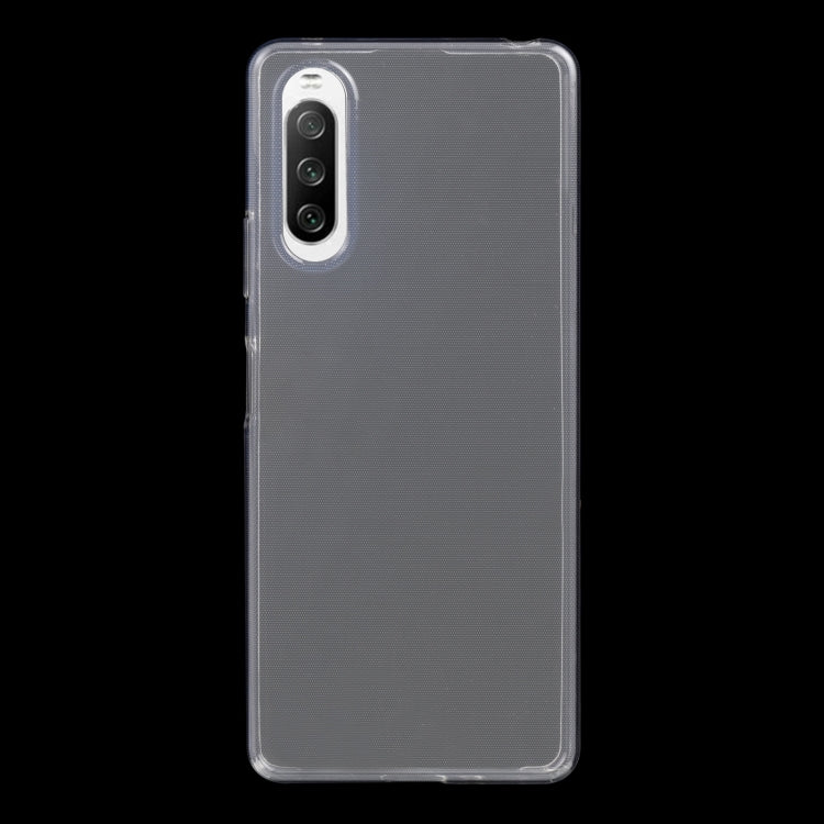 For Sony Xperia 10 IV 0.75mm Ultra-thin Transparent TPU Phone Case by buy2fix