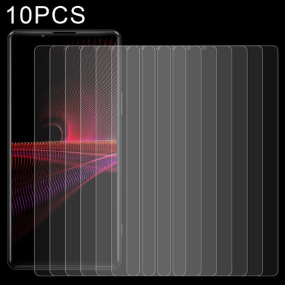 10 PCS 0.26mm 9H 2.5D Tempered Glass Film For Sony Xperia 1 IV - Sony Tempered Glass by buy2fix | Online Shopping UK | buy2fix