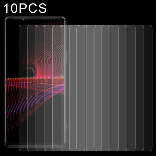 10 PCS 0.26mm 9H 2.5D Tempered Glass Film For Sony Xperia 1 IV - Sony Tempered Glass by buy2fix | Online Shopping UK | buy2fix