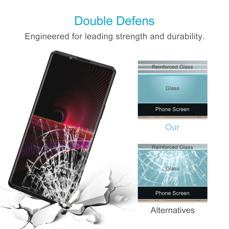 10 PCS 0.26mm 9H 2.5D Tempered Glass Film For Sony Xperia 1 IV - Sony Tempered Glass by buy2fix | Online Shopping UK | buy2fix
