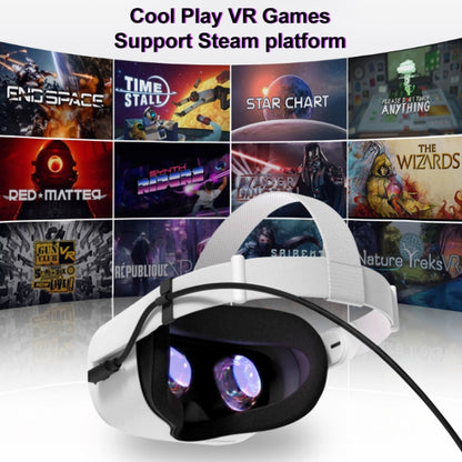 USB Male to USB 3.2 Gen1 Type-C Elbow VR Link Cable For Oculus Quest 1 / 2, Cable Length:3m(Black) by buy2fix