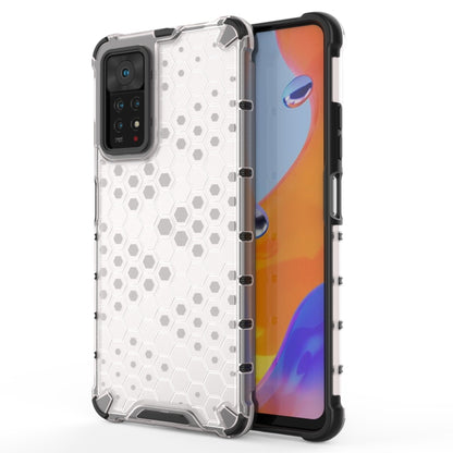 For Xiaomi Redmi Note 11 Pro (Global) Shockproof Honeycomb PC + TPU Case(White) by buy2fix