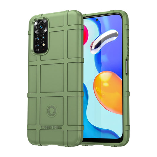 For Xiaomi Redmi Note 11 (Global)/Redmi Note 11S Full Coverage Shockproof TPU Case(Green) by buy2fix