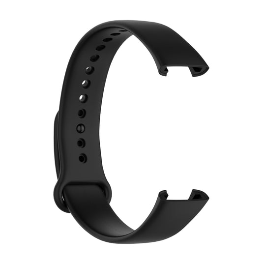 For Xiaomi Redmi Band Pro Solid Color Silicone Watch Band(Black) - Watch Bands by buy2fix | Online Shopping UK | buy2fix