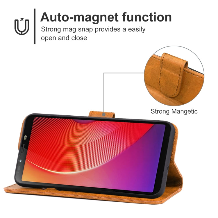 Leather Phone Case For Infinix Smart 2(Brown) - Infinix Cases by buy2fix | Online Shopping UK | buy2fix