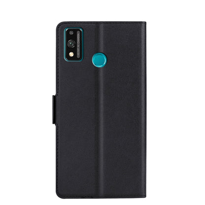 For Honor 9X Lite Ultra-thin Voltage Side Buckle PU + TPU Leather Phone Case(Black) by buy2fix