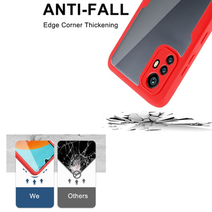 For Xiaomi 12 Pro 5G Acrylic + TPU 360 Degrees Full Coverage Shockproof Phone Case(Black) by buy2fix