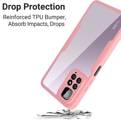 For Xiaomi Redmi Note 11 4G Global Acrylic + TPU 360 Degrees Full Coverage Shockproof Phone Case(Purple) - Xiaomi Cases by buy2fix | Online Shopping UK | buy2fix